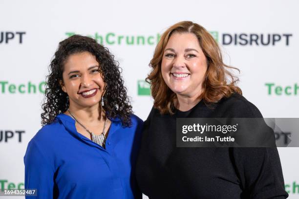 TechCrunch Startup Battlefield Editor Neesha A. Tambe and AppMap Founder & CEO Elizabeth Lawler attend TechCrunch Disrupt 2023 at Moscone Center on...