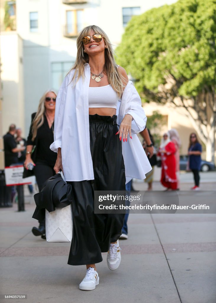 Celebrity Sightings In Los Angeles - September 27, 2023