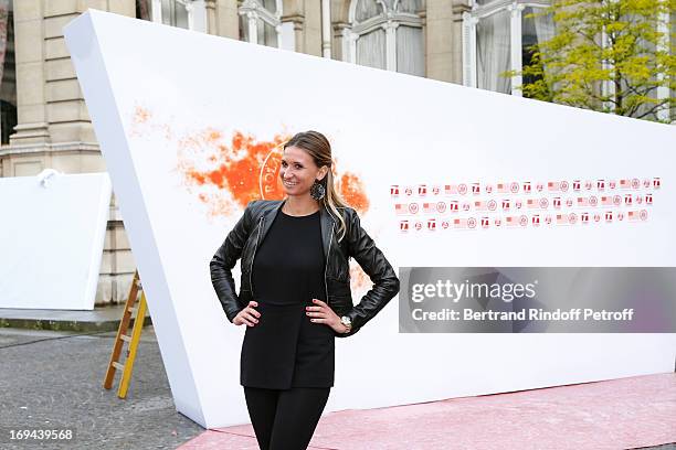 Former Tennis Player and commentator Tatiana Golovin attends Annual Photocall for Roland Garros Tennis Players at 'Residence De L'Ambassadeur Des...