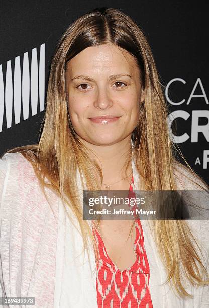 Actress Mariana Palka arrives at the Lifetime movie premiere of 'Call Me Crazy: A Five Film' at Pacific Design Center on April 16, 2013 in West...