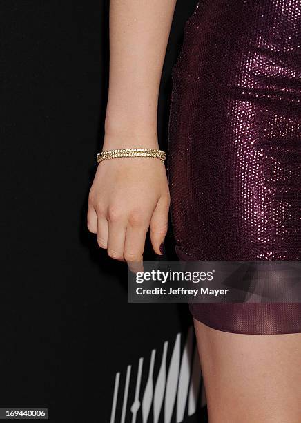 Actress Sofia Vassilieva at the Lifetime movie premiere of 'Call Me Crazy: A Five Film' at Pacific Design Center on April 16, 2013 in West Hollywood,...