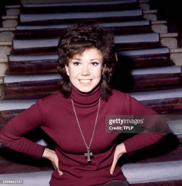 American singer Donna McKechnie poses for a portrait in London, England, January 10, 1972.