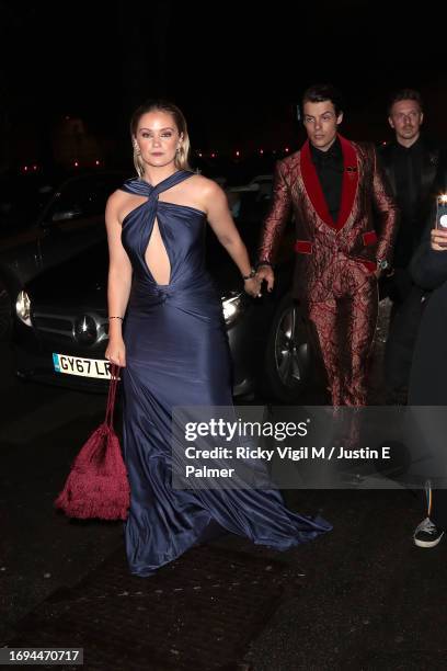 Alicia Agneson seen attending Annabel’s for the Amazon event on September 21, 2023 in London, England.