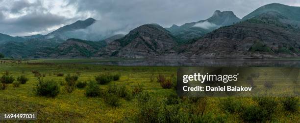 majestic landscape in the foot of the mouontains. - rainy season stock pictures, royalty-free photos & images