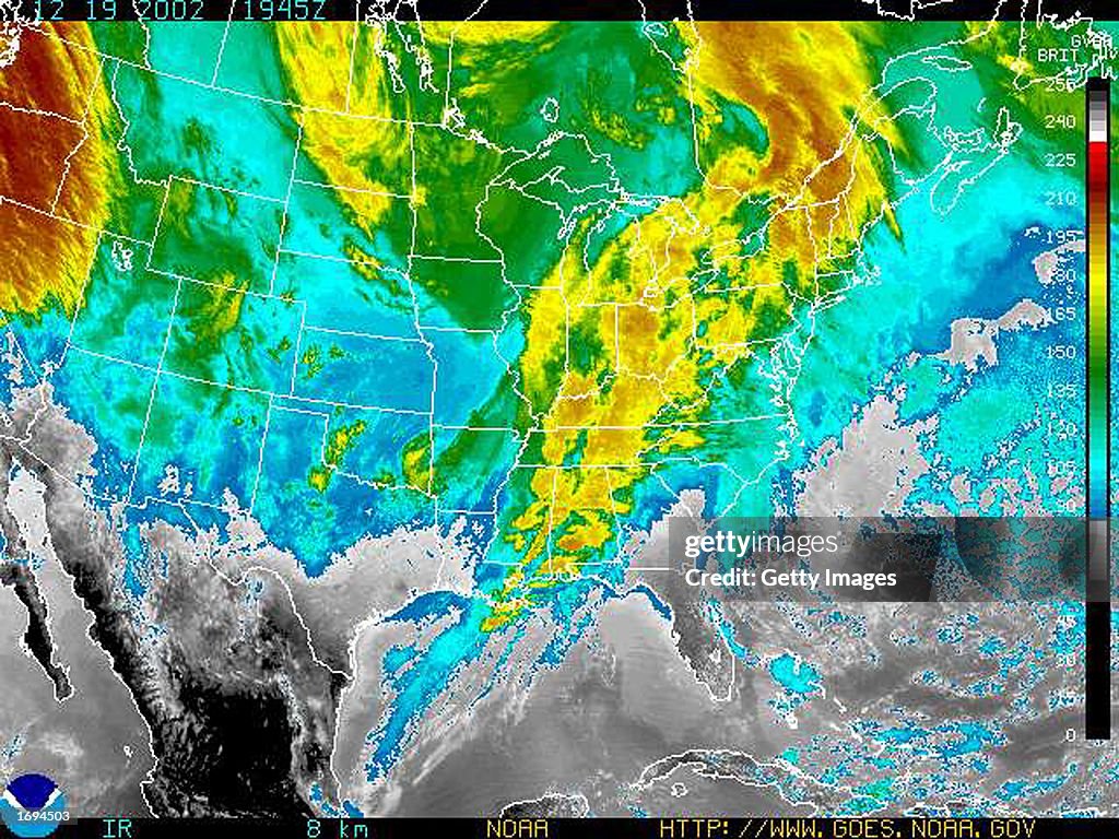 Severe Storms Cause Tornadoes In Mississippi