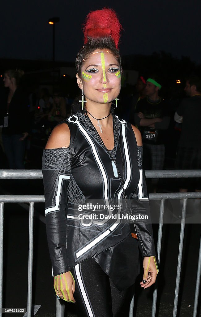 Vanessa Hudgens Hosts Electric Run LA