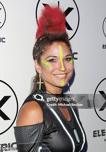 Charissa Saverio attends Vanessa Hudgens Hosts Electric Run LA To Kick Off Memorial Day Weekend at The Home Depot Center on May 24, 2013 in Carson,...