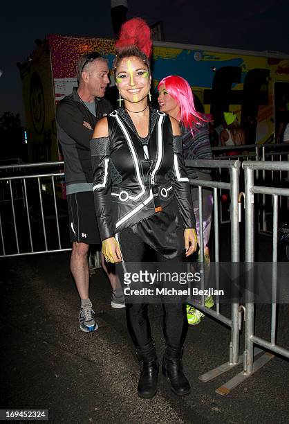 Charissa Saverio attends Vanessa Hudgens Hosts Electric Run LA To Kick Off Memorial Day Weekend at The Home Depot Center on May 24, 2013 in Carson,...