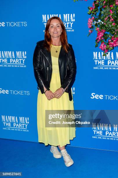 Arielle Free attends the Mamma Mia! 2023 Gala at The O2 Arena on September 21, 2023 in London, England.