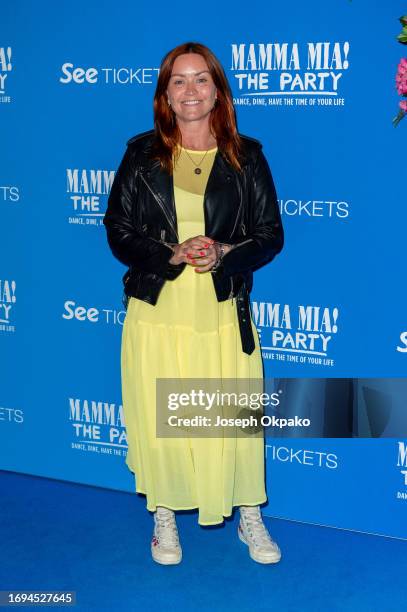 Arielle Free attends the Mamma Mia! 2023 Gala at The O2 Arena on September 21, 2023 in London, England.