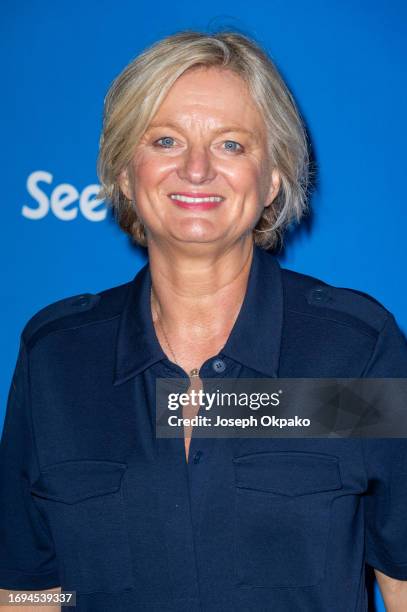 Alice Beer attends the Mamma Mia! 2023 Gala at The O2 Arena on September 21, 2023 in London, England.