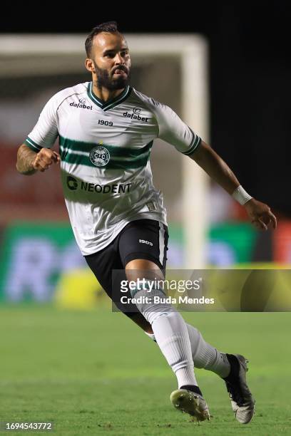 Jese Rodriguez of Coritiba runs during the match between Vasco Da Gama and Coritiba as part of Brasileirao 2023 at Sao Januario Stadium on September...