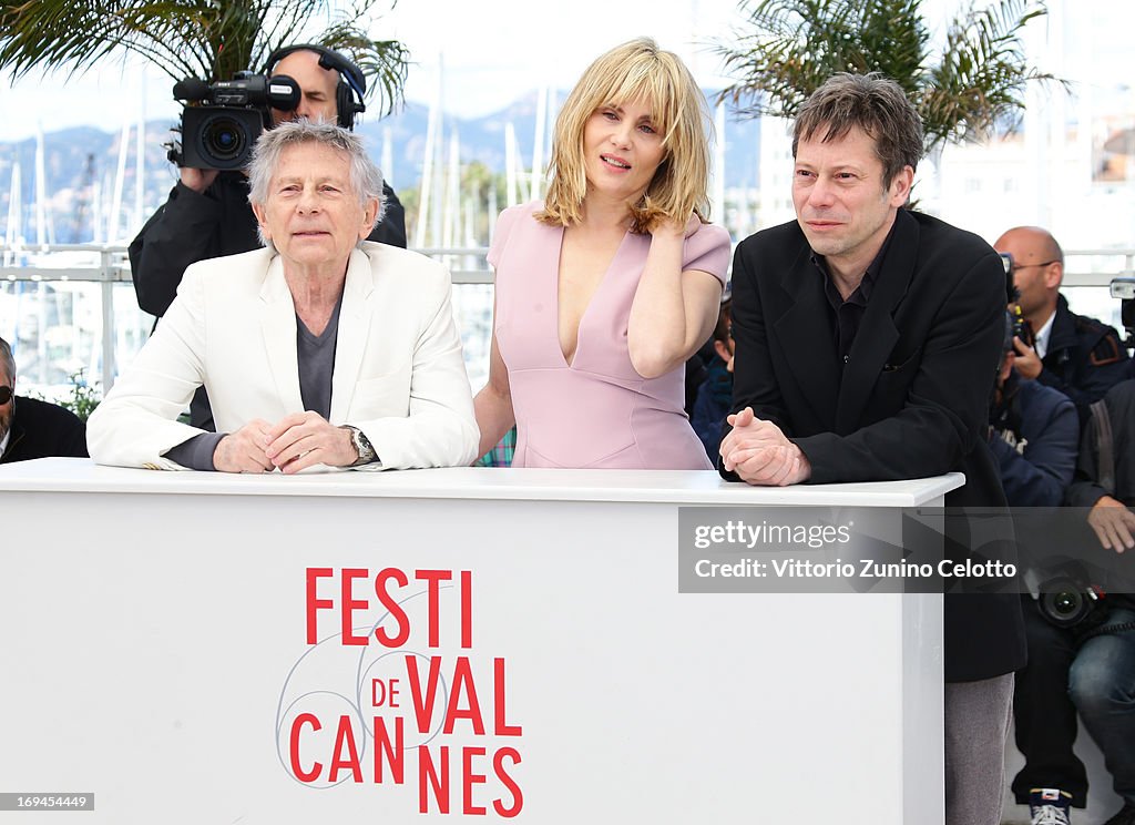 'La Venus A La Fourrure' Photocall - The 66th Annual Cannes Film Festival