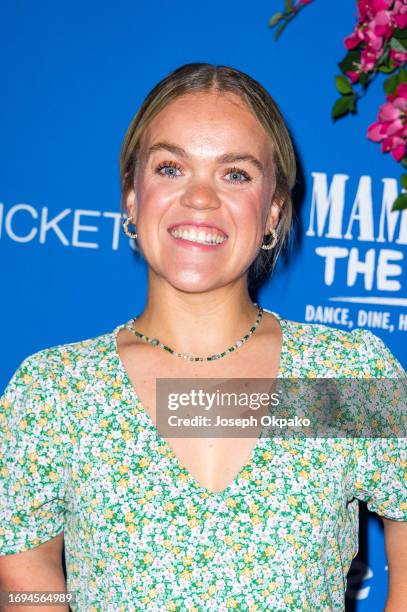 Ellie Simmonds attend the Mamma Mia! 2023 Gala at The O2 Arena on September 21, 2023 in London, England.