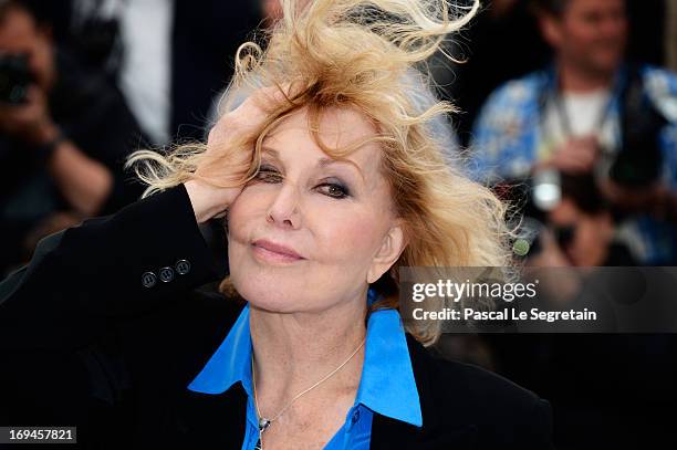 Kim Novak attends the Hommage A Kim Novak photocall during The 66th Annual Cannes Film Festival on May 25, 2013 in Cannes, France.