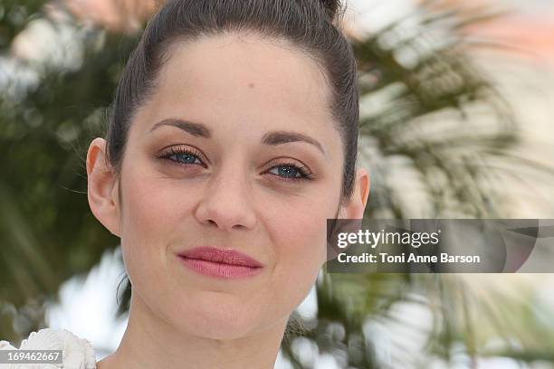 Marion Cotillard attends the photocall for 'The Immigrant' at The 66th Annual Cannes Film Festival on May 24, 2013 in Cannes, France.