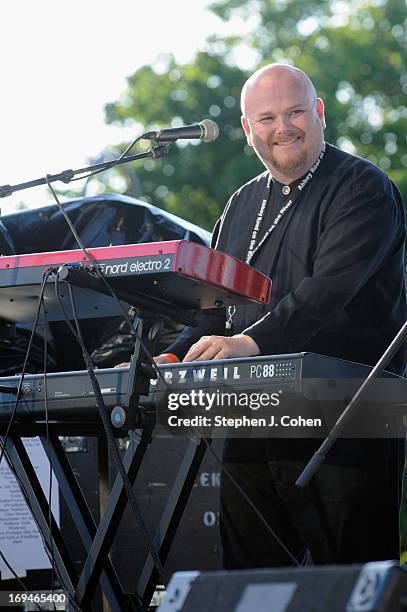 Jesse Jordan of The Newbees performs during the Abbey Road on the River Music Festival at The Belvedere on May 24, 2013 in Louisville, Kentucky.