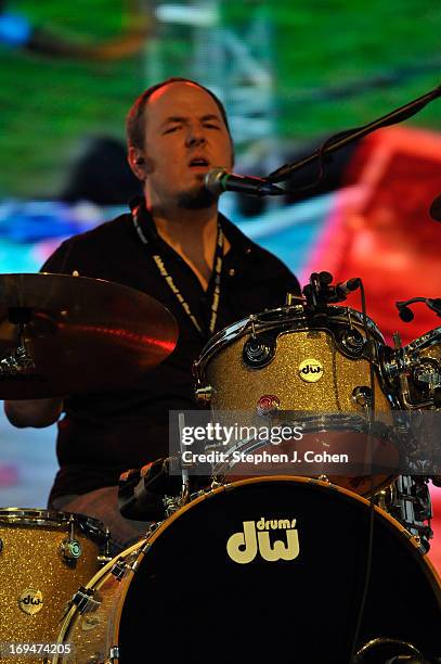 Chris Cooke of SixtyFour performs during the Abbey Road on the River Music Festival at The Belvedere on May 24, 2013 in Louisville, Kentucky.