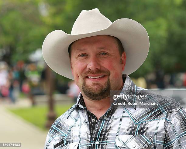 Recording Artist Tate Stevens attends the IPL 500 Festival Parade at on May 25, 2013 in Indianapolis, Indiana.