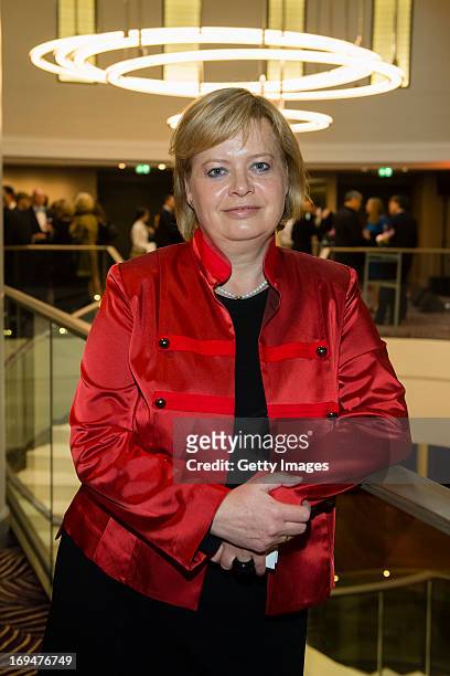 Gesine Loetzsch attends the 1st Charity Dinner by Federal Trust Fund Magnus Hirschfeld at Waldorf Astoria on May 25, 2013 in Berlin, Germany.