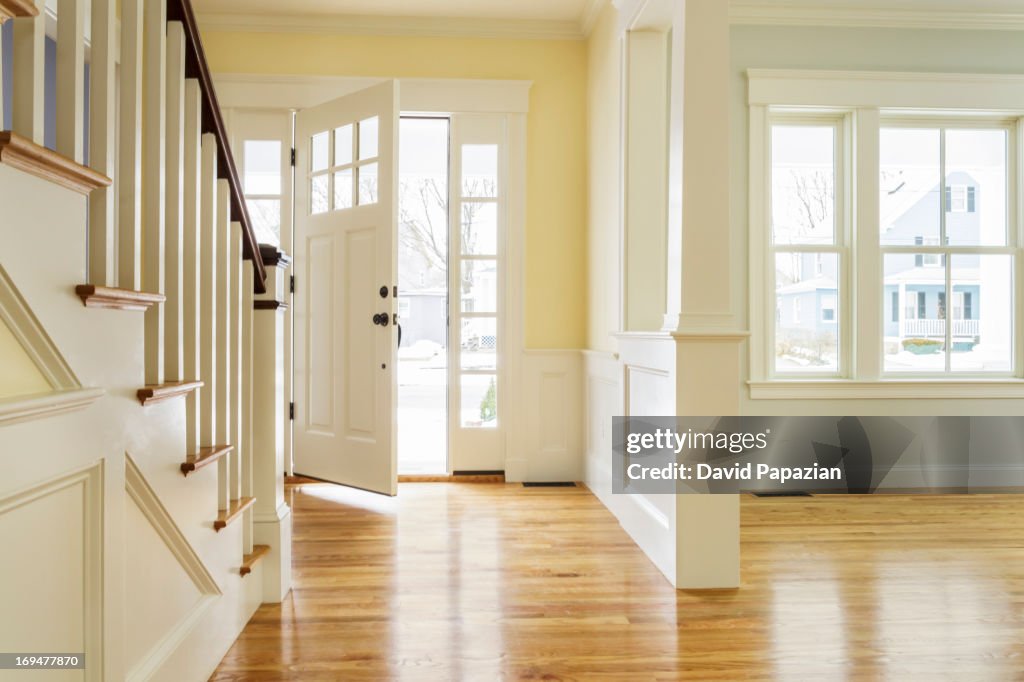 Interior space of custom built home