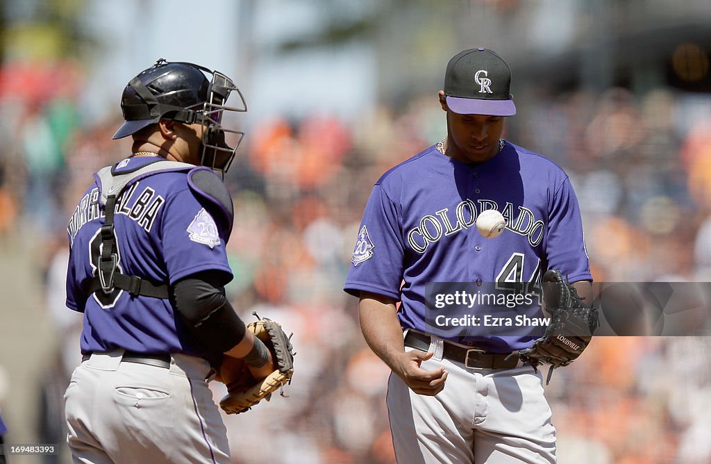 Colorado Rockies v San Francisco Giants
