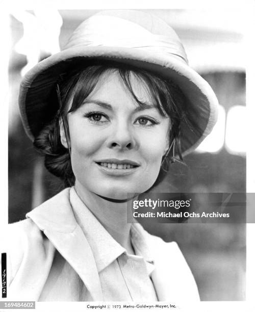 Actress Anne Heywood poses for a portrait in circa 1973.