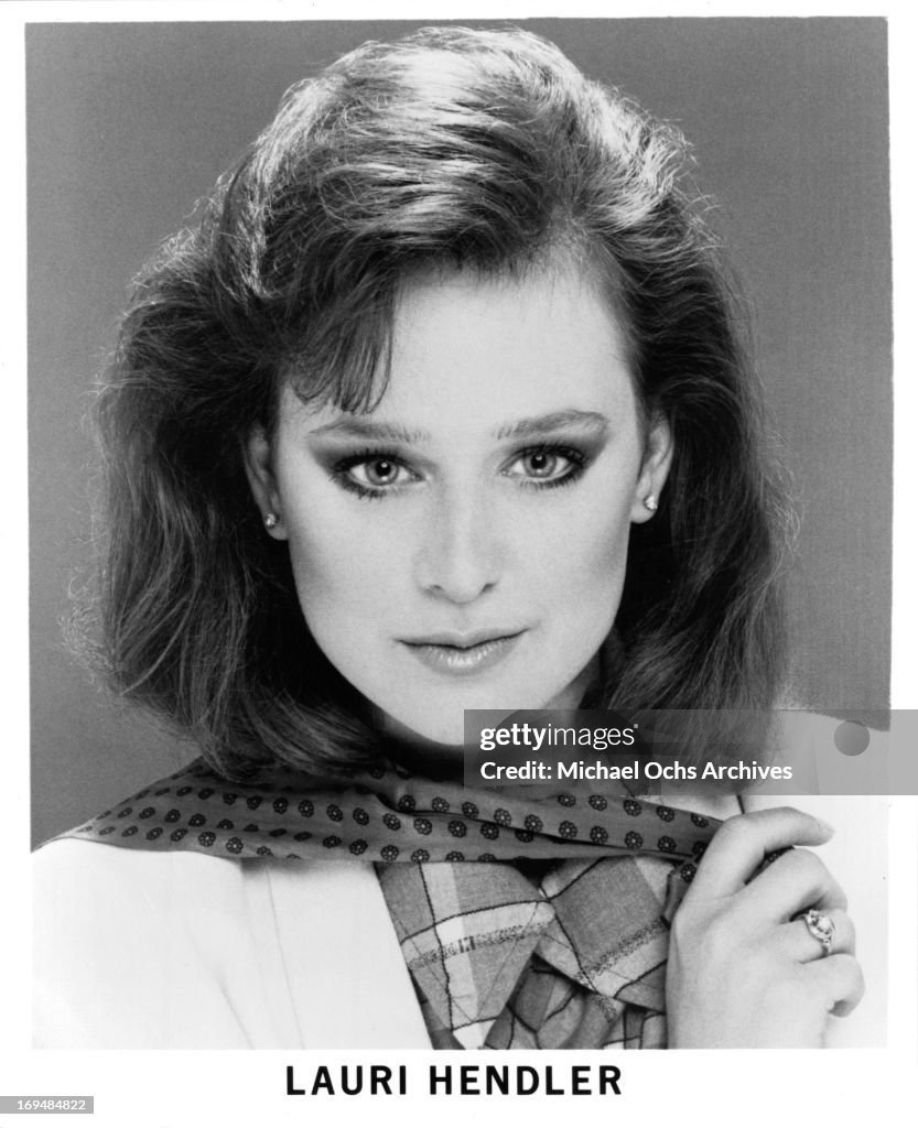 Actress Lauri Hendler poses for a portrait in circa 1983. News Photo