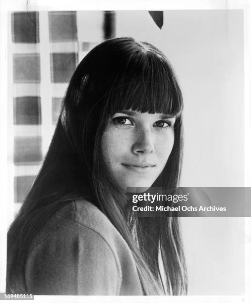 Actress Barbara Hershey poses for a portrait in circa 1968.