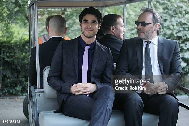 Darren Criss attends FOX 2103 Programming Presentation Post-Party at Wollman Rink - Central Park on May 13, 2013 in New York City.