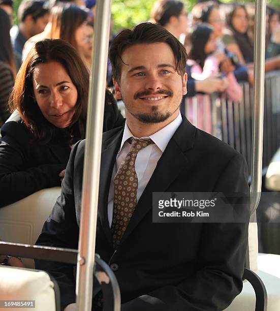 Jason Ritter attends FOX 2103 Programming Presentation Post-Party at Wollman Rink - Central Park on May 13, 2013 in New York City.