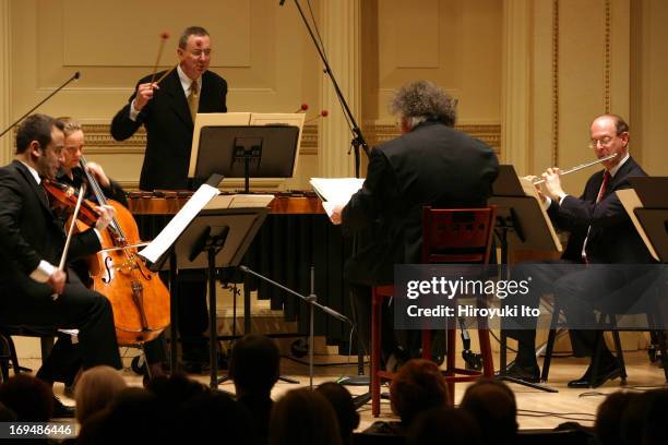 Met Chamber Ensemble performing at Weill Recital Hall on Sunday afternoon, December 19, 2004.Met Chamber Ensemble performing Charles Wuorinen's "New...