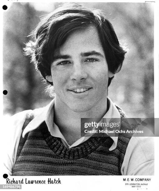 Actor Richard Lawrence Hatch poses for a portrait in circa 1971.