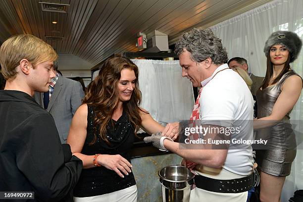 Brooke Shields attends the Hamptons Magazine Celebrates Brooke Shields At Annual Memorial Day Kick-Off Party With Russian Standard Vodka on May 25,...