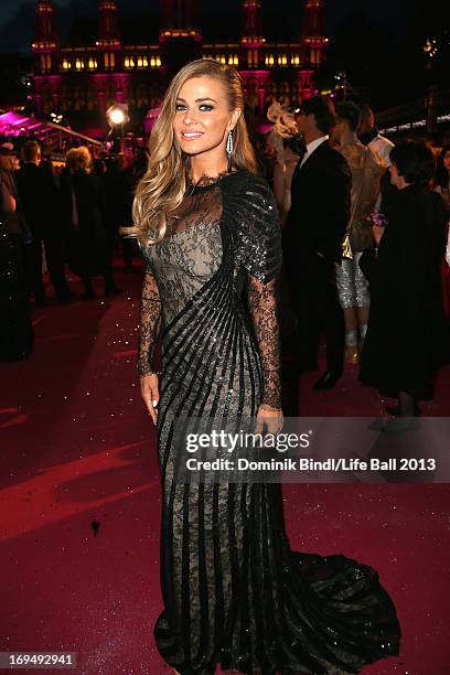 Carmen Electra attends the 'Life Ball 2013 - Magenta Carpet Arrivals' at City Hall on May 25, 2013 in Vienna, Austria.