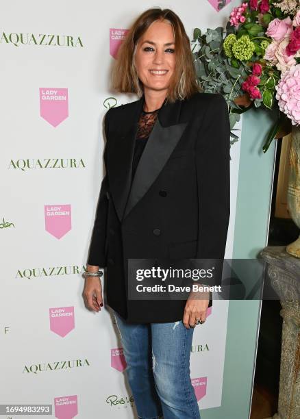 Yasmin Le Bon attends The 9th Annual Lady Garden Foundation Langan's Ladies Lunch 2023 raising vital funds for The Royal Marsden Cancer Charity at...