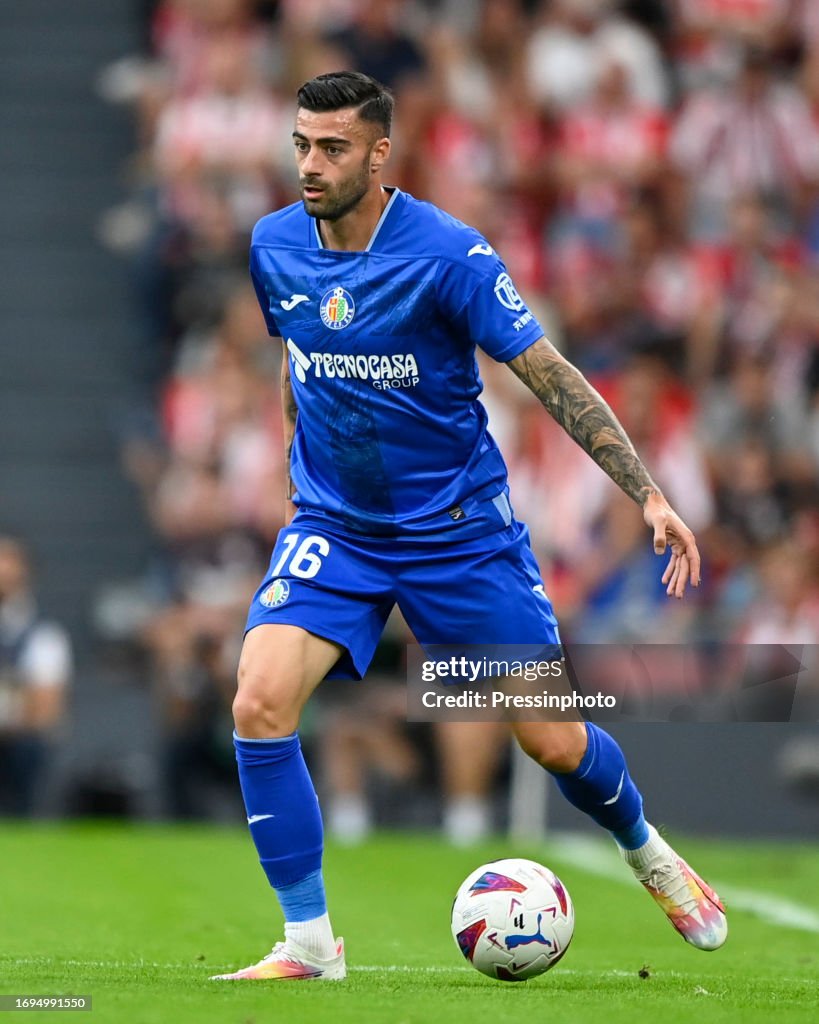 Digo Ricio Diego Rico of Getafe CF during the La Liga match between Athletic ...