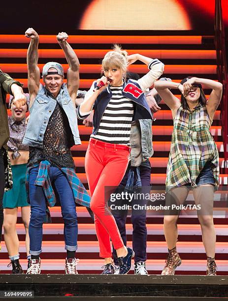 Taylor Swift, Swift plays for a sold-out crowd of more than 53,000 fans on the second of 13 North American stadium dates on The RED Tour at Cowboys...