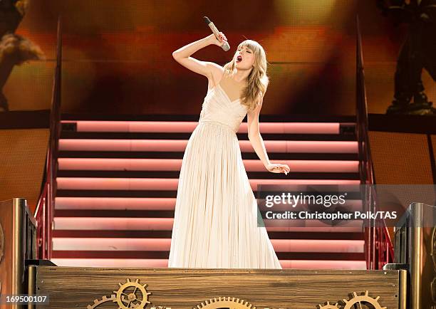 Taylor Swift, Swift plays for a sold-out crowd of more than 53,000 fans on the second of 13 North American stadium dates on The RED Tour at Cowboys...