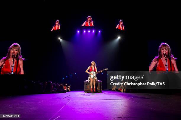 Taylor Swift, Swift plays for a sold-out crowd of more than 53,000 fans on the second of 13 North American stadium dates on The RED Tour at Cowboys...