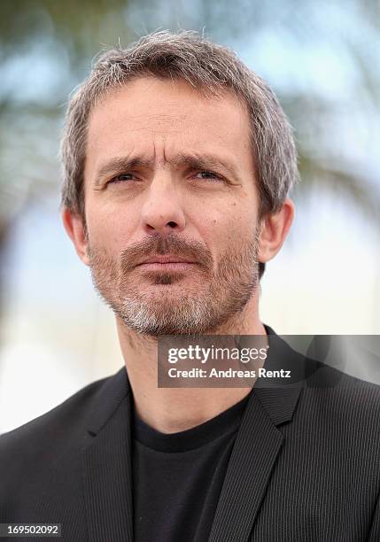 Director Jerome Salle attends the 'Zulu' Photocall during the 66th Annual Cannes Film Festival at the Palais des Festivals on May 26, 2013 in Cannes,...