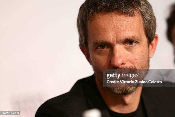 Director Jerome Salle attends the 'Zulu' Press Conference during the 66th Annual Cannes Film Festival on May 26, 2013 in Cannes, France.