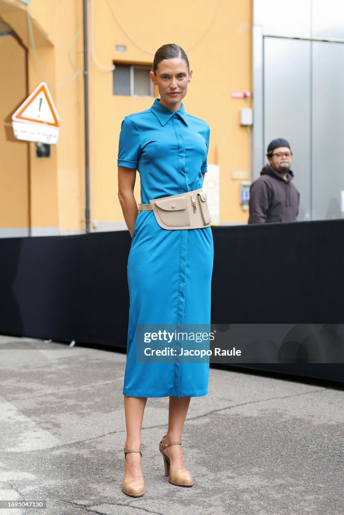 Tod's - Arrivals - Milan Fashion Week - Womenswear Spring/Summer 2024