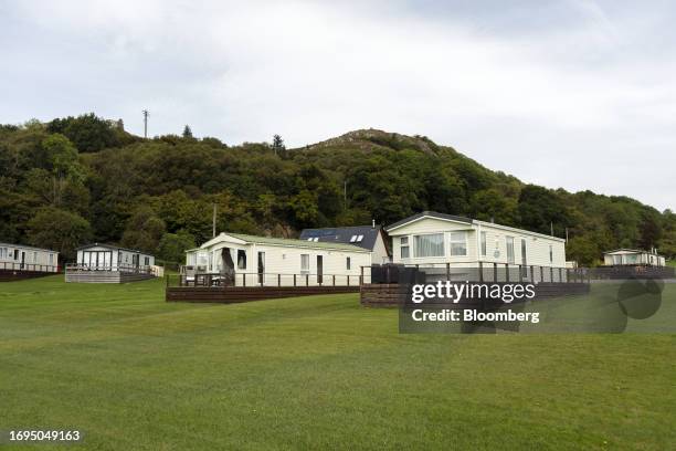 Leachive Caravan Park in Tayvallich village in Argyll and Bute on the west coast of Scotland, UK, on Wednesday, Sept. 6, 2023. On a remote peninsular...