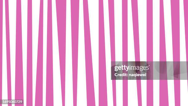 vector pink stripes seamless pattern flat design wallpaper background - calibration stock illustrations