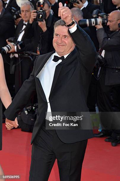 Daniel Auteuil arrives at 'Venus In Fur' Premiere during the 66th Annual Cannes Film Festival at Grand Theatre Lumiere on May 25, 2013 in Cannes,...