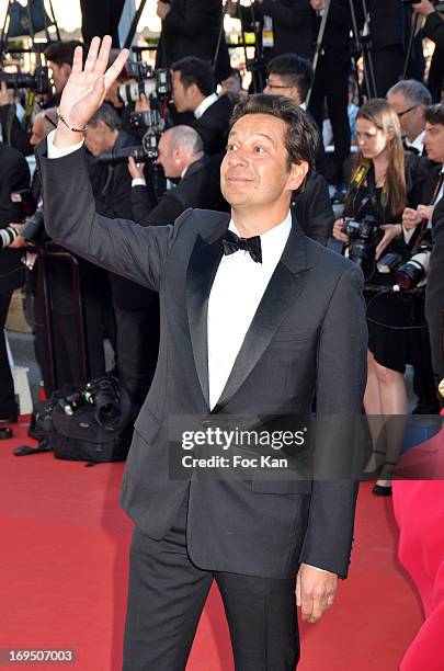 Laurent Gerra arrives at 'Venus In Fur' Premiere during the 66th Annual Cannes Film Festival at Grand Theatre Lumiere on May 25, 2013 in Cannes,...