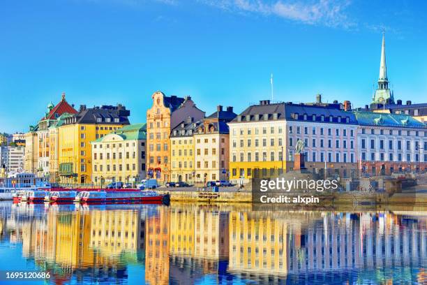 旧市街で stockholm ,sweden - stockholm ストックフォトと画像
