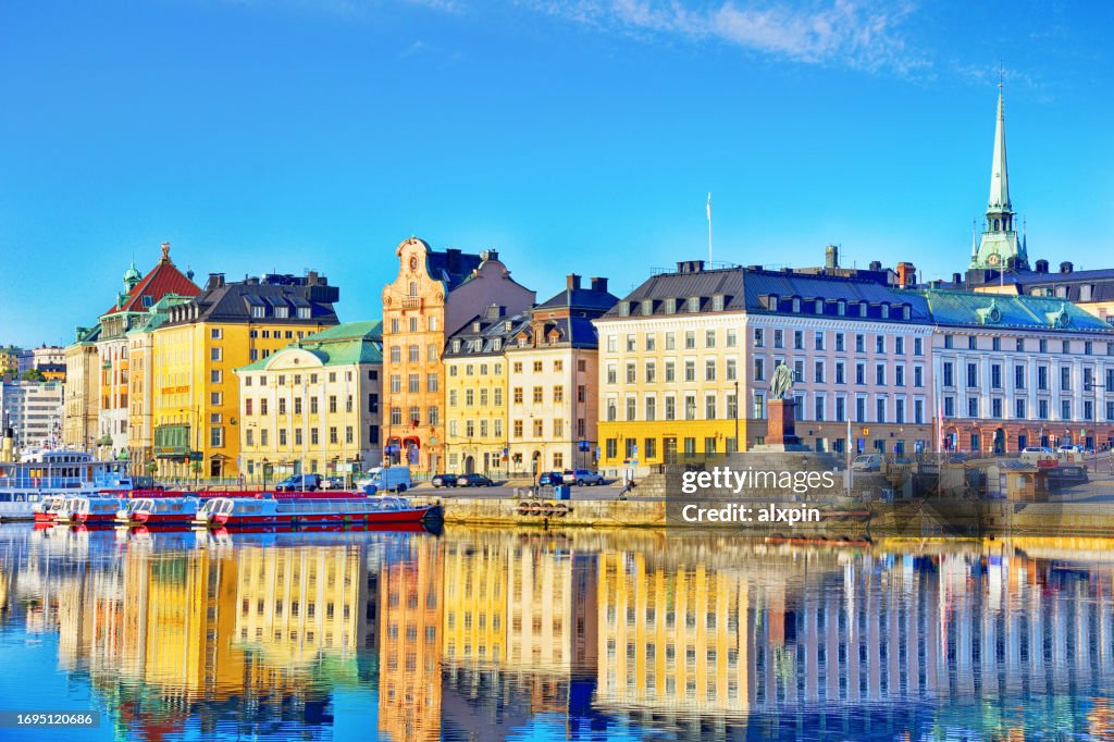 Old Town in Stockholm, Sweden