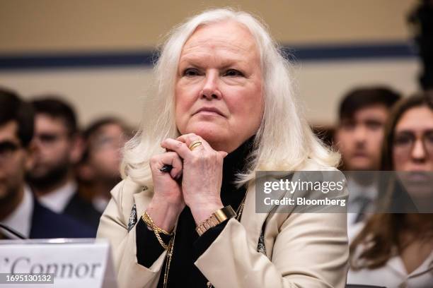 Eileen O'Connor, former assistant US attorney general, during a House Oversight and Accountability Committee hearing in Washington, DC, US, on...